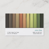 Malerei-Visitenkarte Visitenkarte (Rückseite)