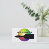 Malerei-Visitenkarten Visitenkarte (Stehend Vorderseite)