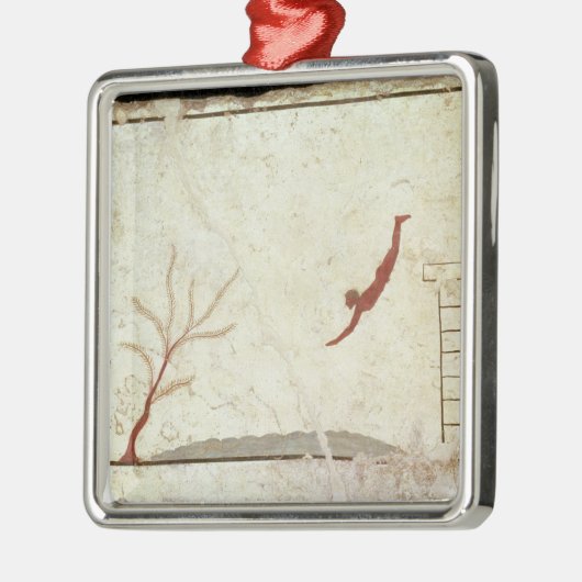 Malerei vom Grab des Tauchers vom Süden Ornament Aus Metall (Links)