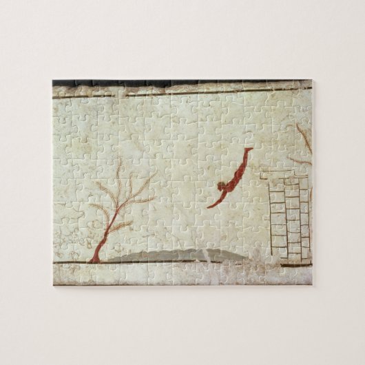 Malerei vom Grab des Tauchers vom Süden Puzzle (Horizontal)