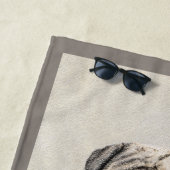 Malerei von englischen Mastiff (Brindle) - Hundeku Strandtuch (Beispiel)