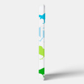 Malerei von farbigen Vögeln durch Chariklia Zarris Case-Mate iPhone Hülle (Rückseite / Rechts)