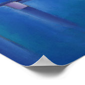 Malerei von Honfleur - Normandie, Frankreich Poster (Ecke)