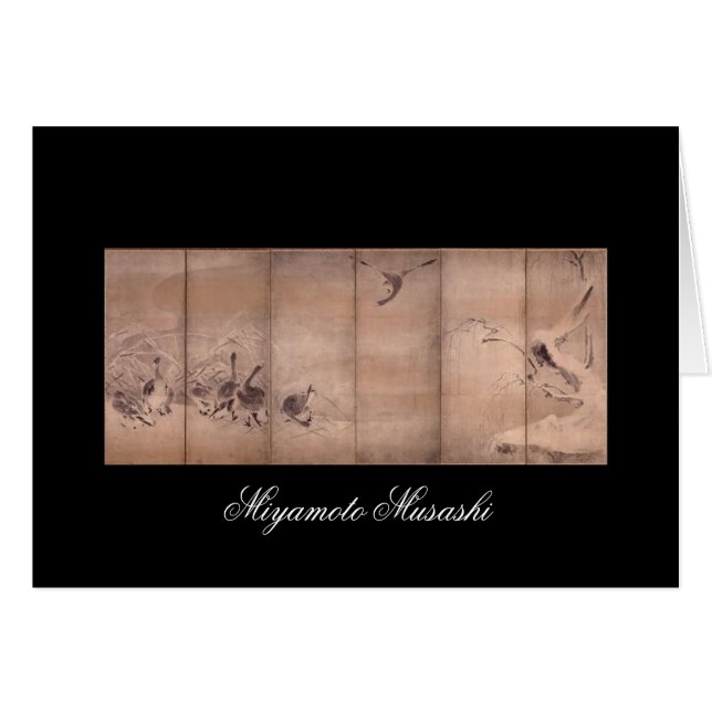 Malerei von Miyamoto Musashi, C.1600s (Vorderseite (Horizontal))