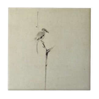 Malerei von Miyamoto Musashi, C. 1600's Fliese