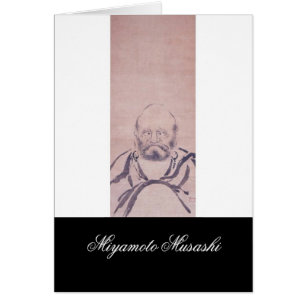 Malerei von Miyamoto Musashi circa 1600's