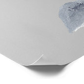 Malerei von Nuthatch Bird auf Wall Posters Poster (Ecke)