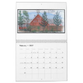 Malerei von San Luis Obispo Kalender (Feb 2027)