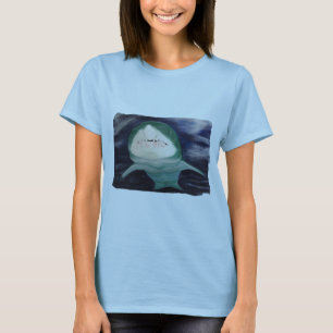 Malerei von Schwimmen-Hai T-Shirt