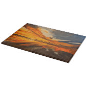 Malerei von Scripps Pier, La Jolla, CA Schneidebrett (Ecke)