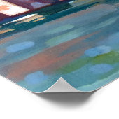 Malerei von Sestiere San Marco | Venedig, Italien Poster (Ecke)