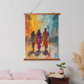 Malerei Wandteppich Mit Holzrahmen (Schlafzimmer)