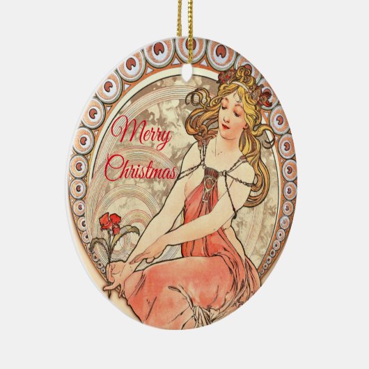 Malerei, Weihnachten Keramik Ornament (Rechts)