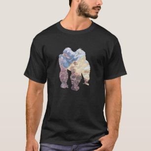 MALEREIEN - BLUE MONKEY FIRE DARK T-Shirt