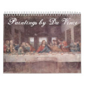 Malereien von Leonardo da Vinci-Kalender Kalender (Titelbild)