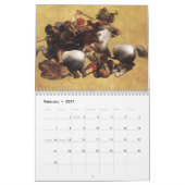 Malereien von Leonardo da Vinci-Kalender Kalender (Feb 2027)