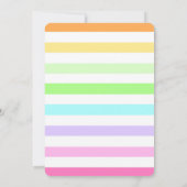 Malereigeburtstags-Party Einladung, Einladung (Rückseite)