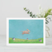 Malereispaß-Kunst GEWOHNHEIT des Einladung (Stehend Vorderseite)