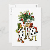 MALERIERUNG DER ROSE DER KÖCHE POSTKARTE (Vorne/Hinten)