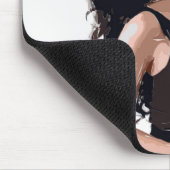 MALERIERUNG EINER FRAU MOUSEPAD (Ecke)