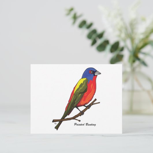 MALERIERUNG POSTKARTE (Stehend Vorderseite)