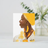 MALERIERUNG VON OCHUN POSTKARTE (Stehend Vorderseite)