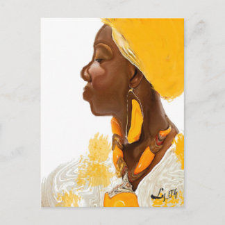 MALERIERUNG VON OCHUN POSTKARTE