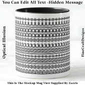 Malerin Addict Versteckte Nachricht Funny Novelty Tasse