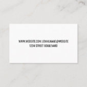 Malerin | Paint Roller Visitenkarte (Rückseite)