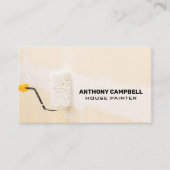 Malerin | Paint Roller Visitenkarte (Vorderseite)