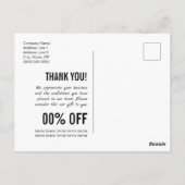 Malerin Postkarte (Rückseite)