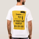 Malerin T-Shirt (Rückseite)