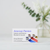 Malerin Visitenkarte (Stehend Vorderseite)