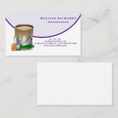 Malerin Visitenkarte (Vorne/Hinten)