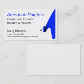 Malerin Visitenkarte (Vorne/Hinten)