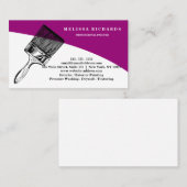 Malerin Visitenkarte (Vorne/Hinten)