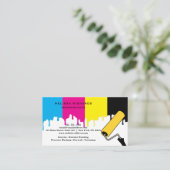 Malerin Visitenkarte (Stehend Vorderseite)