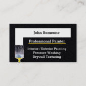 Malerin Visitenkarte (Vorderseite)