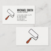 Malerin Visitenkarte (Vorne/Hinten)