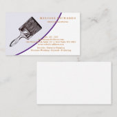 Malerin Visitenkarte (Vorne/Hinten)