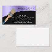 Malerin Visitenkarte (Vorne/Hinten)