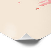 Malerisch der Elefantenmalerei kreativer Elefant Poster (Ecke)