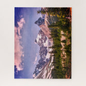 Malerische Alberta-Alpen Puzzle (Vertikal)
