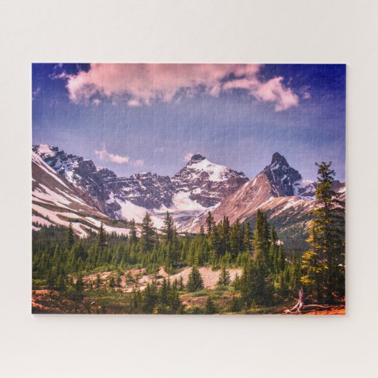 Malerische Alberta-Alpen Puzzle (Horizontal)