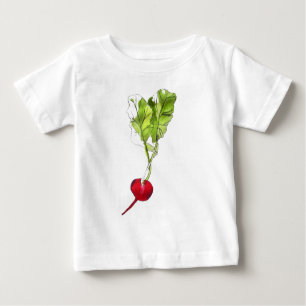 Malerische Aquarellbilderkunst Baby T-shirt