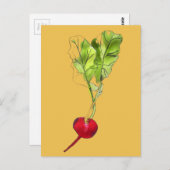 Malerische Aquarellbilderkunst Postkarte (Vorne/Hinten)