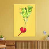 Malerische Aquarellkunst Leinwanddruck (Insitu (Wohnzimmer))