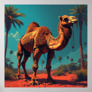 Malerische Arabische Wüste für Wohndekoration & Ge Poster