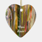 Malerische Bäume und Bambuswälder, Maui Keramikornament (Rechts)