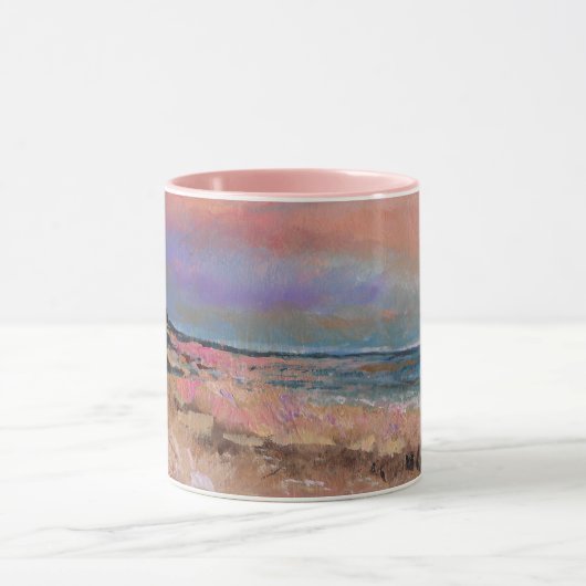 Malerische Bilder am Strand Tasse (Zentrum)